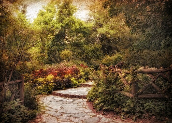 Nature Greeting Card featuring the photograph Shakespeare's Garden by Jessica Jenney