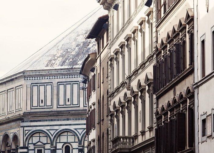 Italy Greeting Card featuring the photograph Siena Italy Architectural Photography by Kim Fearheiley