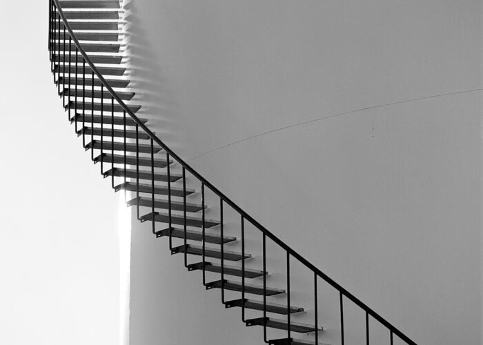 Stairs Greeting Card featuring the photograph Stair Spiral by Mike Bergen