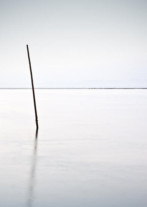 Waterscape Greeting Card featuring the photograph Standing alone by Jorge Maia