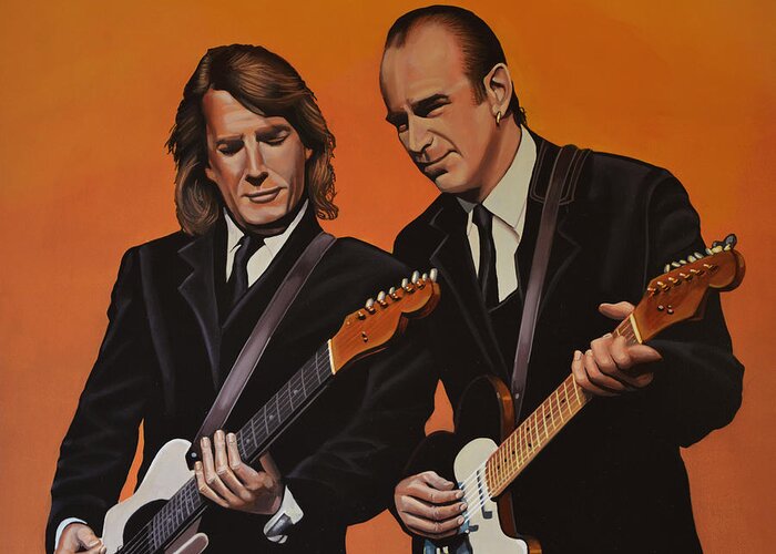 Status Quo Greeting Card featuring the painting Status Quo by Paul Meijering