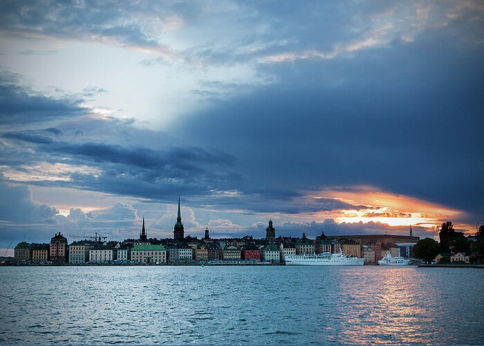 Sweden Greeting Card featuring the photograph Stockholm by Micael Carlsson