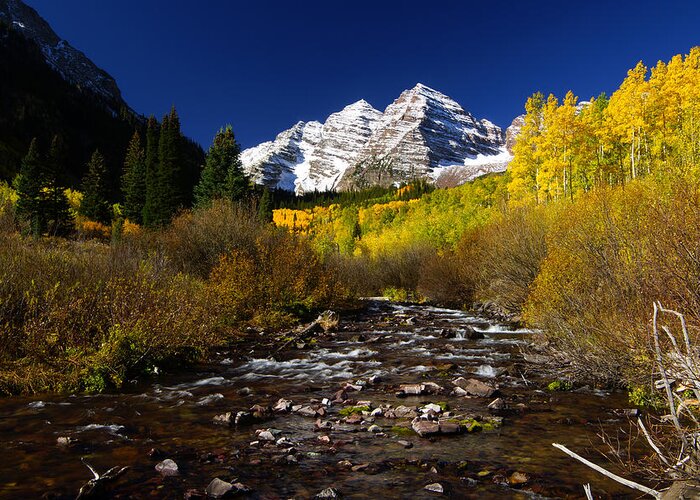 14'ers Greeting Card featuring the photograph Streaming Bells by Jeremy Rhoades