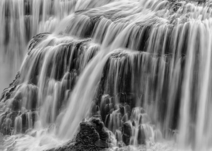 Horizontal Greeting Card featuring the photograph Strong Waters by Jon Glaser