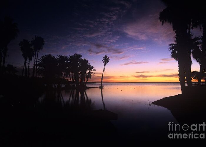 Sunrise Greeting Card featuring the photograph Sunrise at San Jose del Cabo by John Harmon