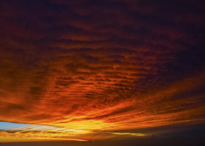 Sunrise Greeting Card featuring the photograph Sunrise over the North Carolina Coast II by Greg Reed