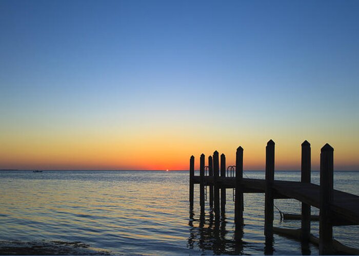 Bayfront Greeting Card featuring the photograph Sunset in the Keys by Raul Rodriguez