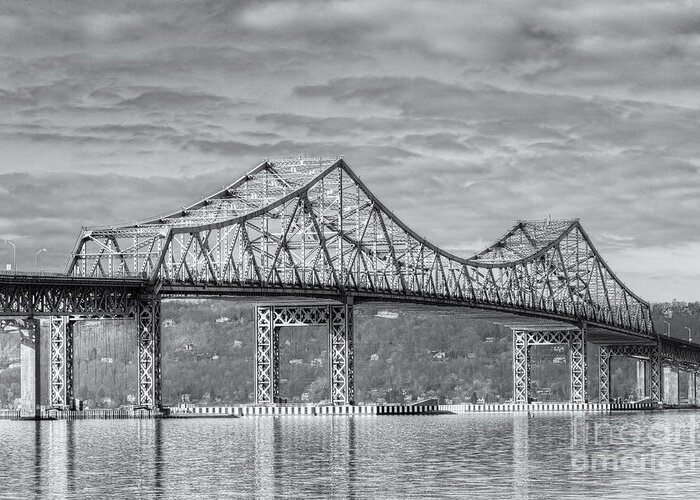 Clarence Holmes Greeting Card featuring the photograph Tappan Zee Bridge IV by Clarence Holmes