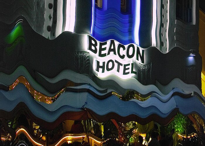 Beacon Hotel Greeting Card featuring the photograph The Beacon Hotel by Gary Dean Mercer Clark
