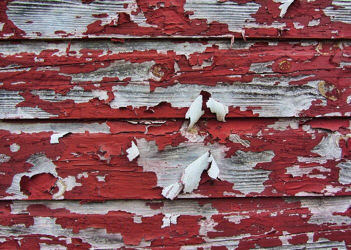 Barn Greeting Card featuring the photograph The Broad Side of a Barn by Kathy Clark