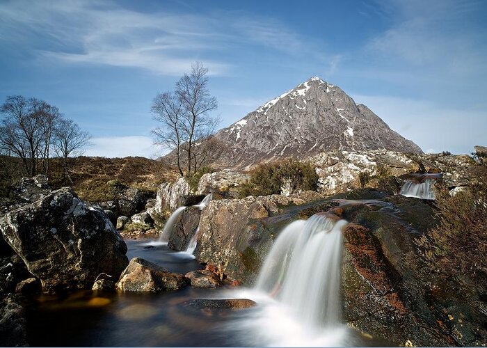 Buachaille Etive Mor Greeting Card featuring the photograph The Buachaille by Stephen Taylor