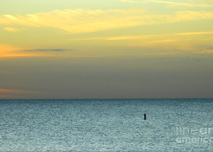 Gulf Breeze Greeting Card featuring the photograph The Gulf of Mexico by Anthony Wilkening