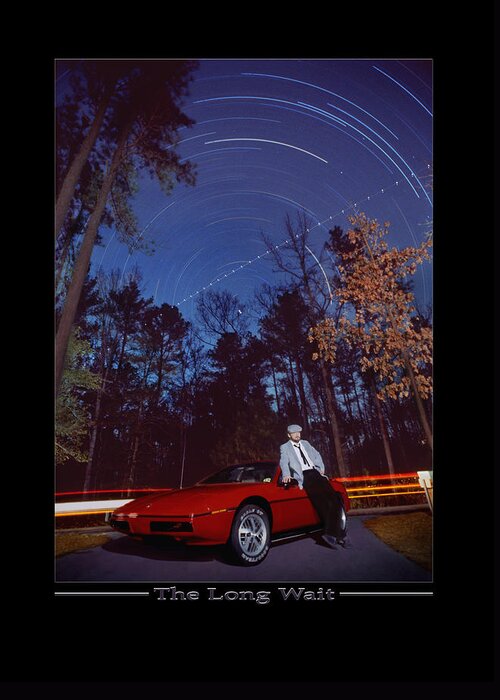 Star Traces Greeting Card featuring the photograph The Long Wait by Mike McGlothlen