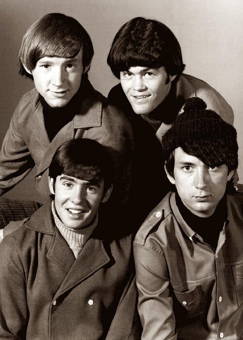 The Monkees Greeting Card featuring the photograph The Monkees 2 by Movie Poster Prints