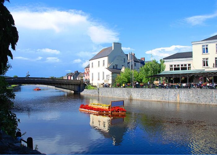 Kilkenny Greeting Card featuring the photograph The River Nore by Norma Brock