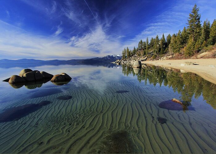 Lake Tahoe Greeting Card featuring the photograph The Sands of Time by Sean Sarsfield
