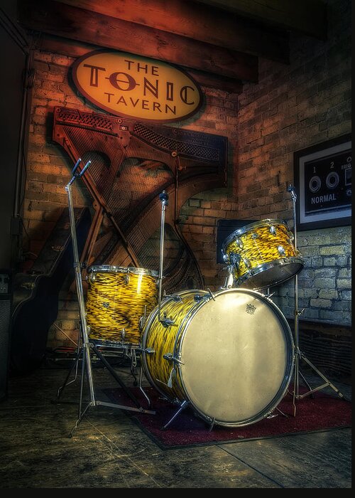 Drums Greeting Card featuring the photograph The Tonic Tavern by Scott Norris