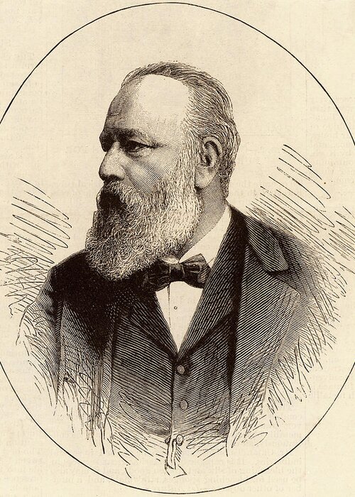 Theodor Greeting Card featuring the photograph Theodor Billroth by Universal History Archive/uig