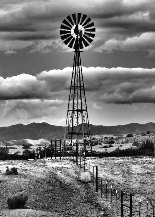 Windmill Greeting Card featuring the photograph Timeless by Parrish Todd
