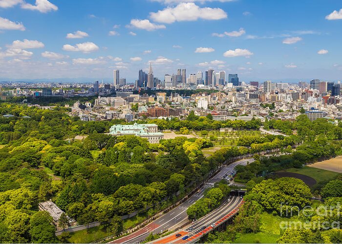 Tokyo Greeting Card featuring the photograph Tokyo 30 by Tom Uhlenberg