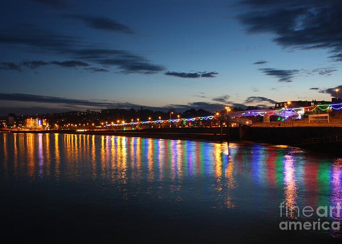 Torbay Greeting Card featuring the photograph Torbay Nights by Terri Waters