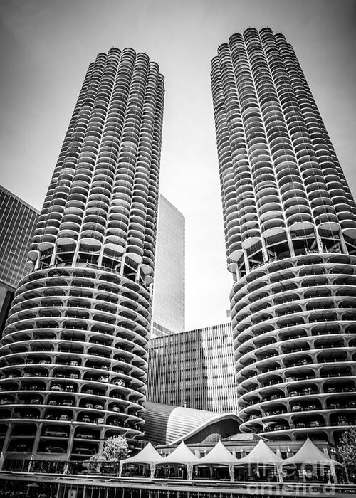 America Greeting Card featuring the photograph Tour Boat on the Chicago River by Paul Velgos