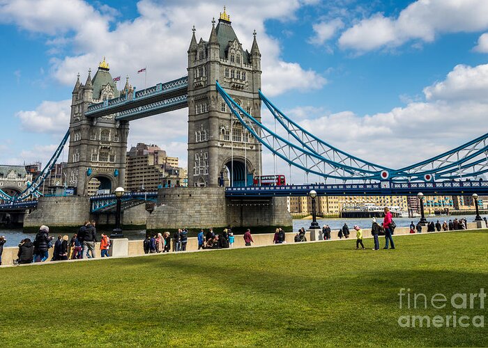 London Greeting Card featuring the photograph Tower Bridge by Matt Malloy