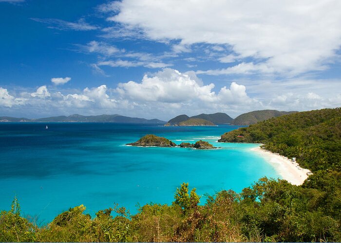 Trunk Bay Greeting Card featuring the photograph Trunk Bay by Lisa Chorny