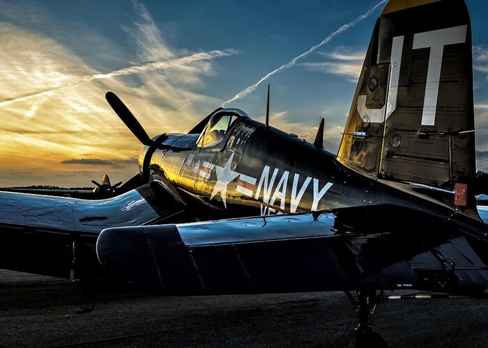 2012 Greeting Card featuring the photograph Twilight Corsair by Chris Buff