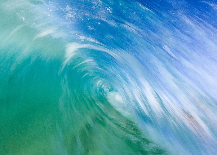 Wave Greeting Card featuring the photograph Twist by Doug Falter