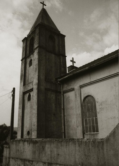 Crosses Greeting Card featuring the photograph Two Crosses by Amarildo Correa