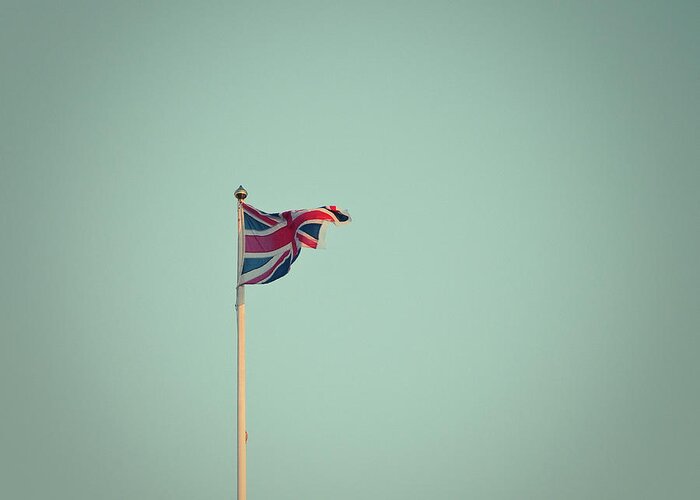 Outdoors Greeting Card featuring the photograph Union Jack by By Ana Gassent