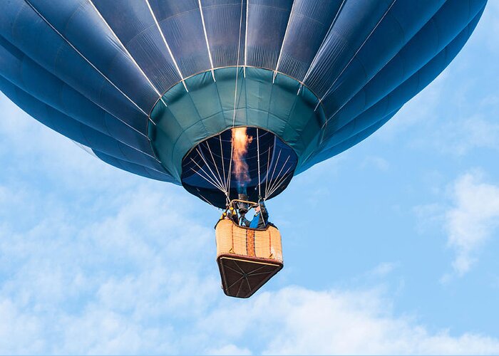  Albuquerque Balloon Festival Greeting Card featuring the photograph Up Up And Away by Linda Pulvermacher