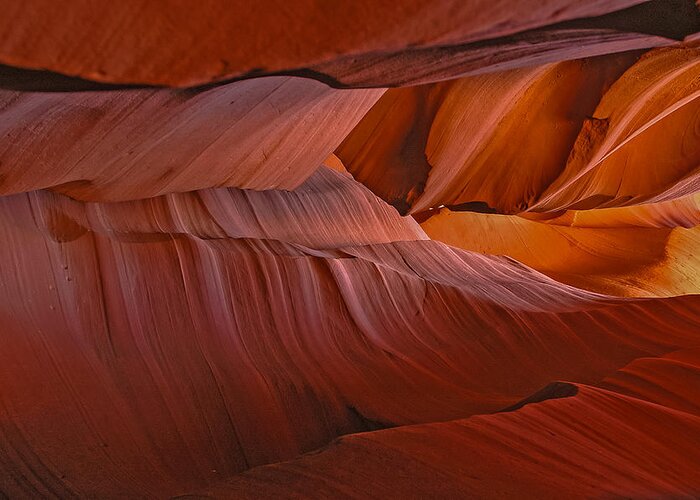 Upper Antelope Canyon Greeting Card featuring the photograph Upper Antelope Canyon III by George Buxbaum