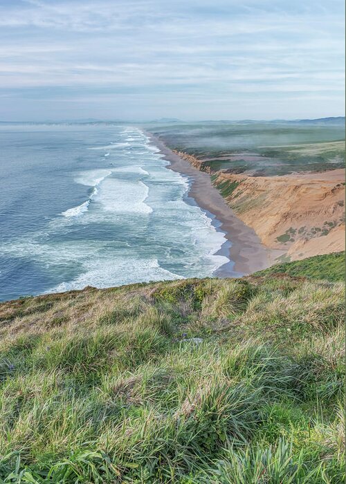 Beach Greeting Card featuring the photograph USA, California, Point Reyes National by Rob Tilley