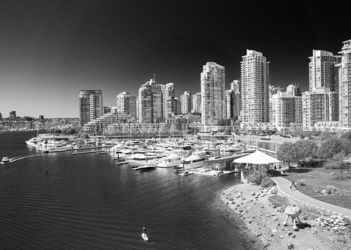 Vancouver Greeting Card featuring the photograph Vancouver. Yaletown by Volodymyr Kyrylyuk
