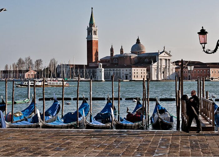 Italia Greeting Card featuring the photograph Venice by Sonny Marcyan