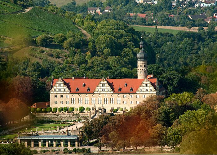 Weikersheim Greeting Card featuring the photograph Weikersheim Castle by Patrick Boening