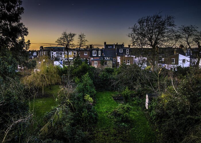 London Greeting Card featuring the photograph West Hampstead Sunset by Rob Tullis