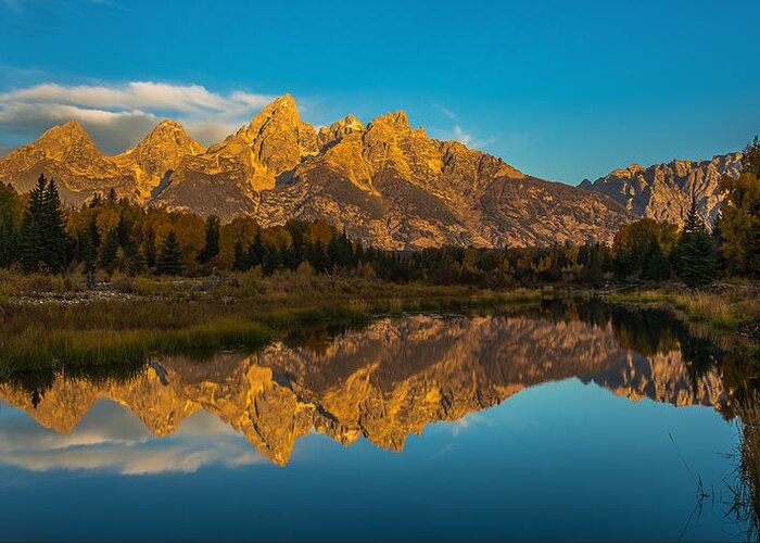 Schwabacher's Landing Greeting Card featuring the photograph When Light Comes by Yeates Photography