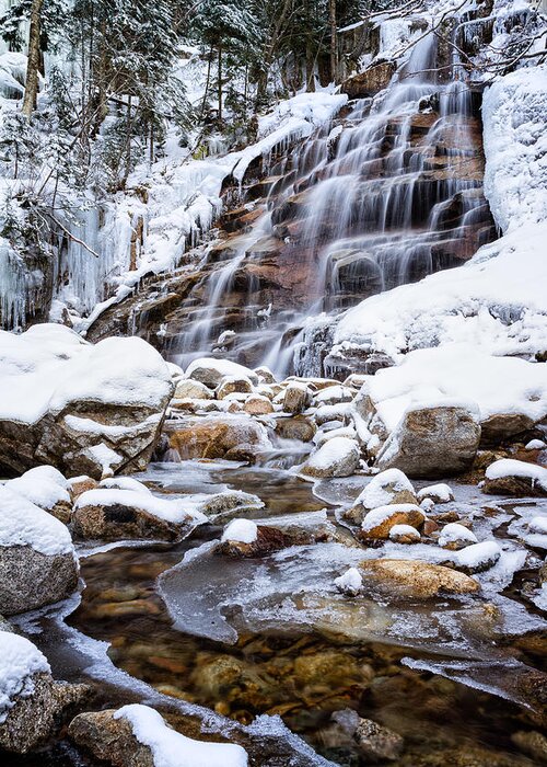 Dry Brook Greeting Card featuring the photograph Winter Cloudland by Jeff Sinon