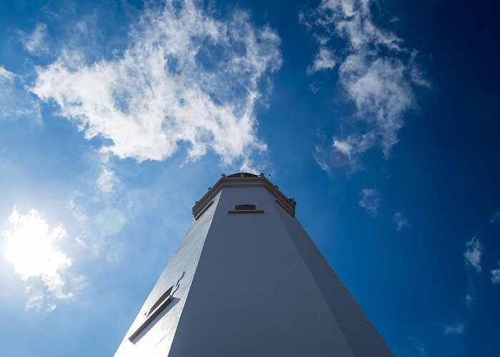 Ocean Greeting Card featuring the photograph Withernsea Lighthouse by Scott Lyons