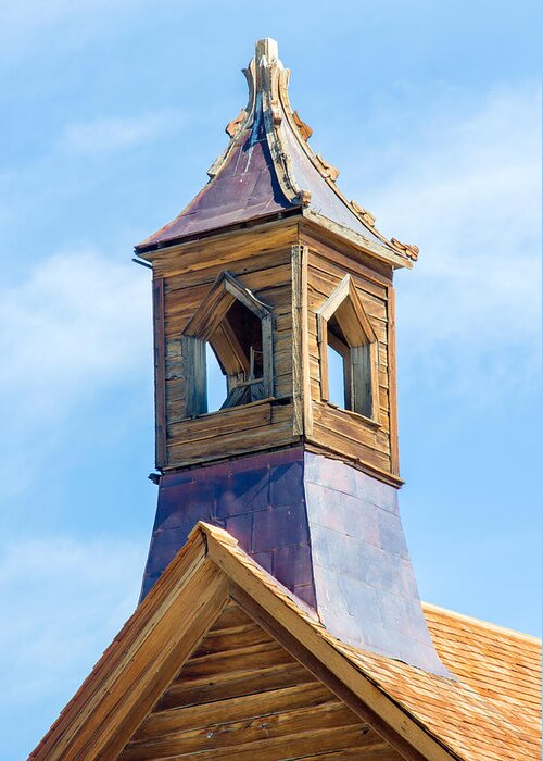 Spire Greeting Card featuring the photograph Wooden Steeple by Nicholas Blackwell