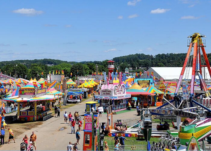 Wv State Fair 2013 Greeting Card featuring the photograph WV State Fair 1 by Todd Hostetter