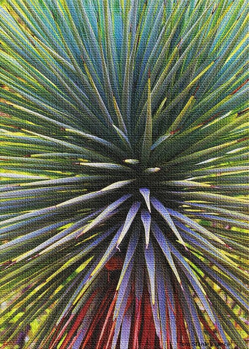 Yucca At The Arboretum Greeting Card featuring the photograph Yucca At The Arboretum by Tom Janca