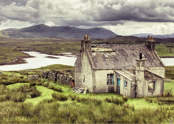 Remote Greeting Card featuring the photograph Isle of Lewis by Ray Devlin