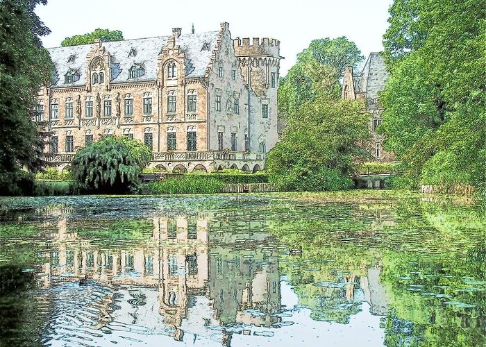 Europe Greeting Card featuring the photograph Schloss Paffendorf Germany #1 by Joseph Hendrix