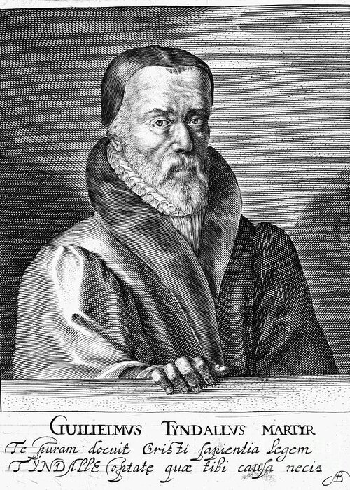 16th Century Greeting Card featuring the photograph William Tyndale (1492?-1536) #1 by Granger