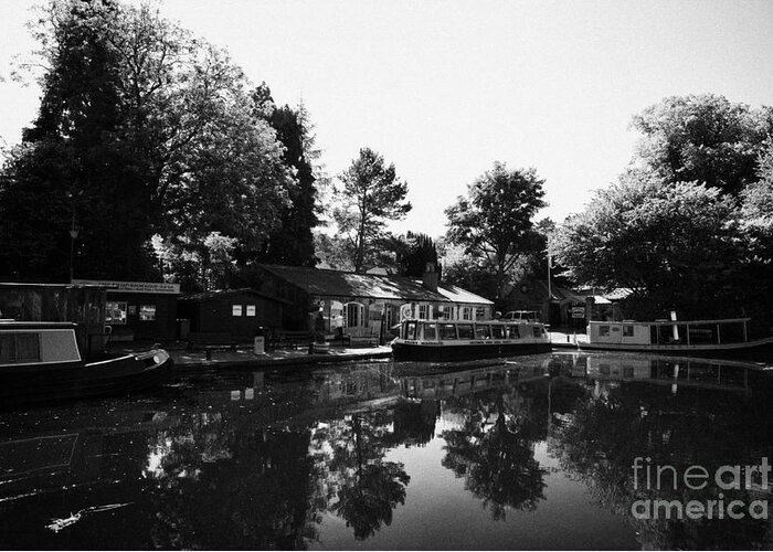 Linlithgow Greeting Card featuring the photograph Linlithgow Canal Centre On The Union Canal West Lothian Scotland #2 by Joe Fox