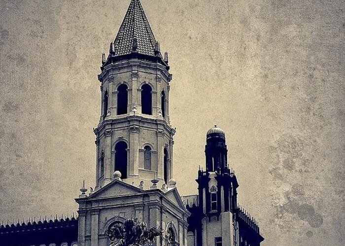 Instagramers Greeting Card featuring the photograph Spanish Fl - St. Augustine #5 by Joel Lopez